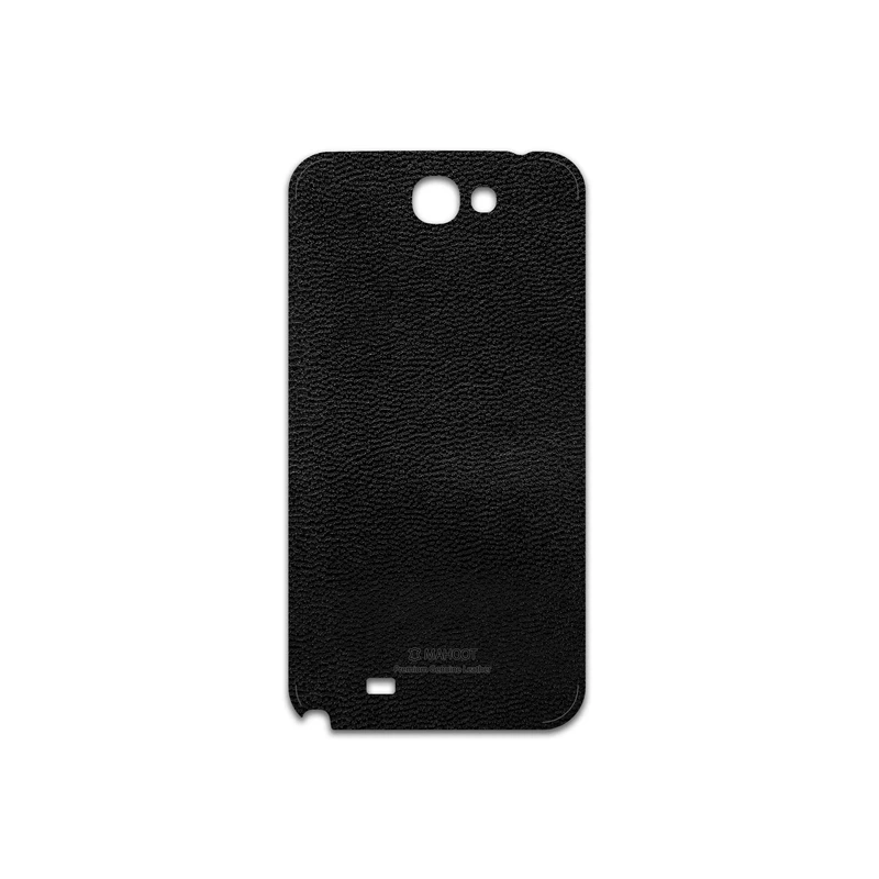 برچسب پوششی ماهوت مدل Black-Leather مناسب برای گوشی موبایل سامسونگ Galaxy Note 2