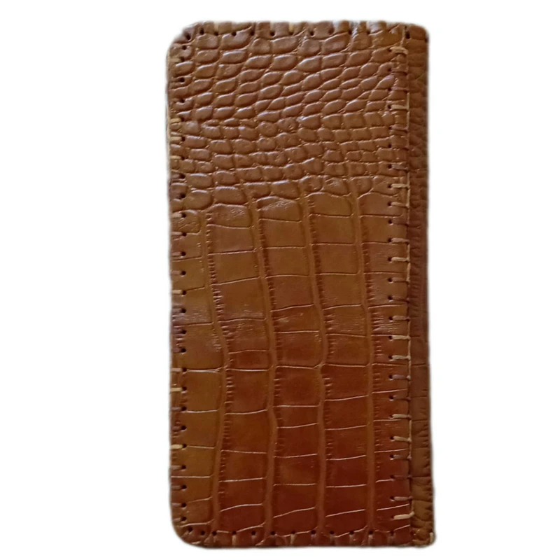 کیف پول زنانه چرم طبیعی مدل پوسته ماری
