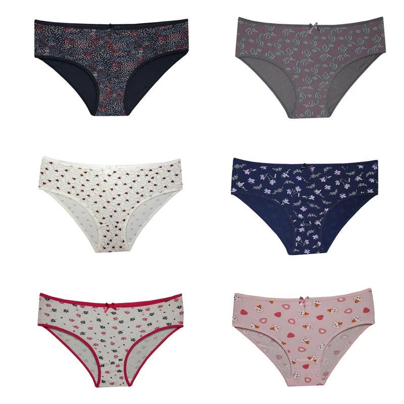 شورت زنانه مدل M-FE-_7460 بسته 6 عددی