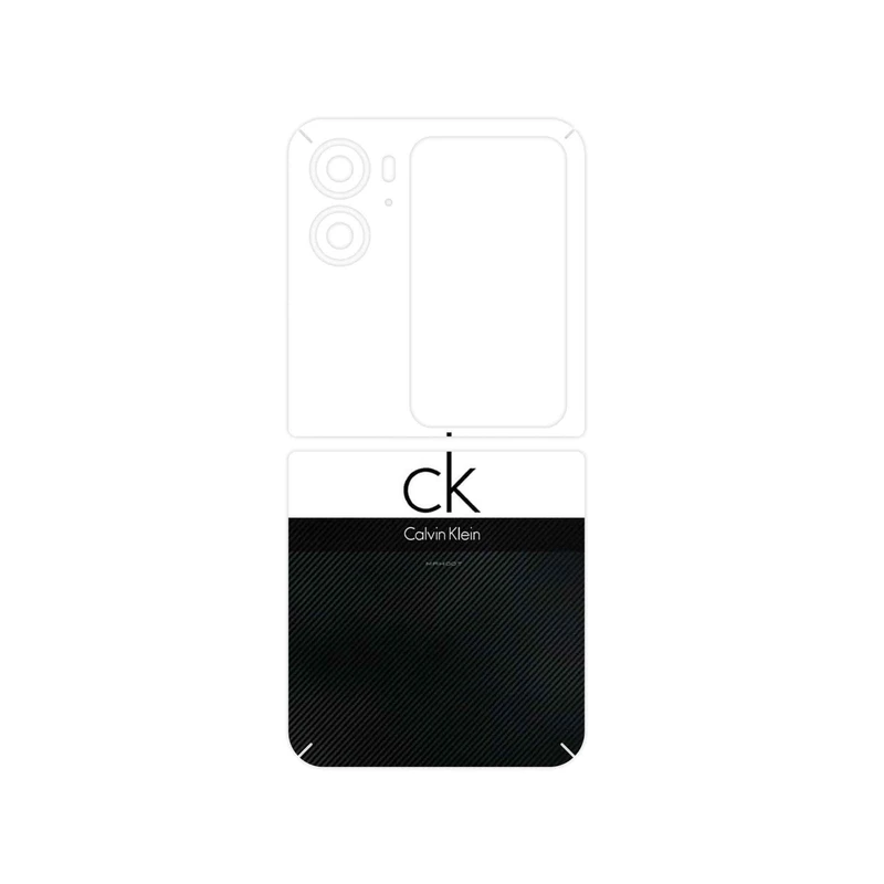 برچسب پوششی ماهوت مدل Calvin Klein مناسب برای گوشی موبایل اپو Find N2 Flip