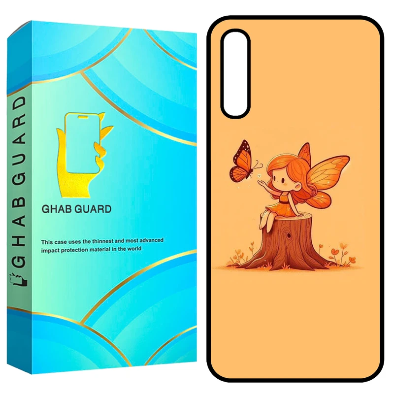 کاور قاب گارد طرح پروانه مدل GCHPA50 مناسب برای گوشی موبایل سامسونگ Galaxy A50 / A50s / A30s