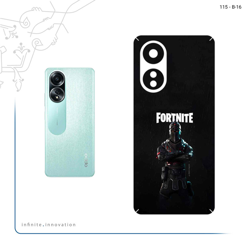 برچسب پوششی ماهوت مدل FORTNITE مناسب برای گوشی موبایل اپو A58 4G