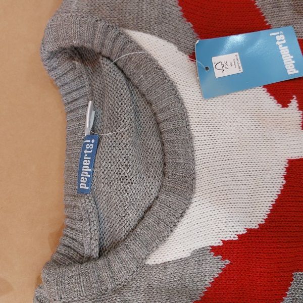 پلیور پسرانه پیپرتس مدل رقص نور دار X-MAS کد 05-06 -  - 12