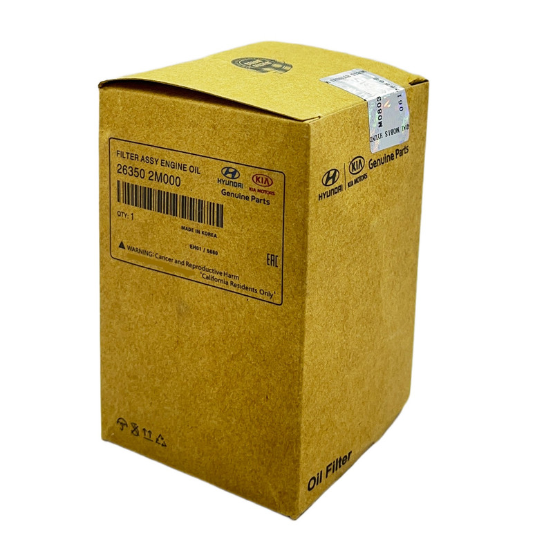 فیلتر روغن کیا جنیون پارتس مدل 2M000-26350 مناسب برای کیا اسپورتیج، سلتوس و k5