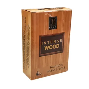 عود رامو مدل آبشاری طرح WOOD بسته 10 عددی