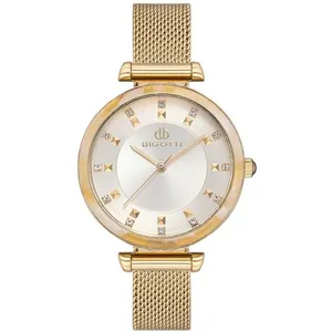 ساعت مچی عقربه ای زنانه بیگوتی مدل BG.1.10179-3