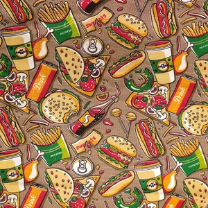 پارچه آشپزخانه صنایع نساجی نگین مدل برگر