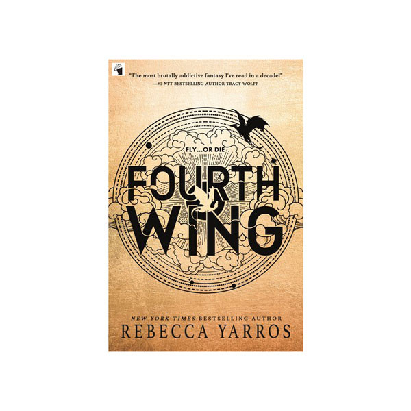 کتاب  Fourth Wing اثر Rebecca Yarros انتشارات معیار علم
