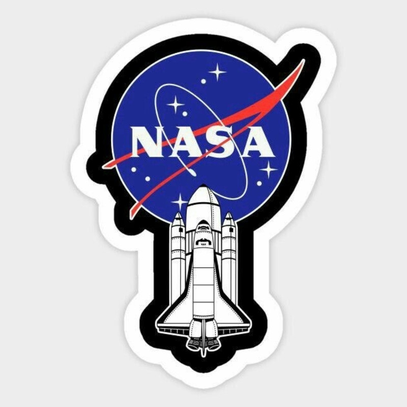 استیکر لب تاپ طرح nasa کد 709