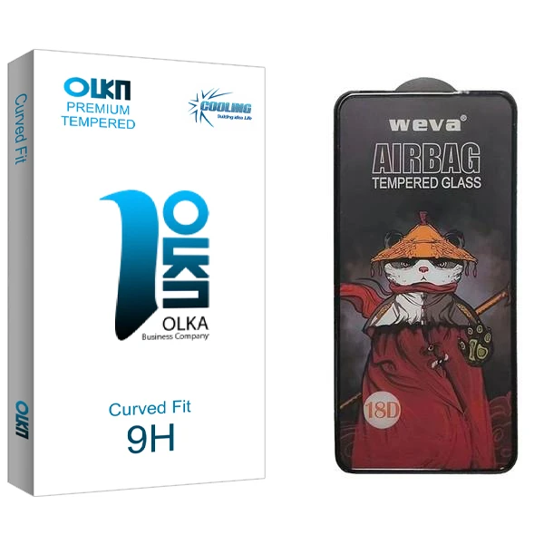 محافظ صفحه نمایش کولینگ مدل Olka Air Bag مناسب برای گوشی موبایل شیائومی Redmi Note 12 Pro Plus