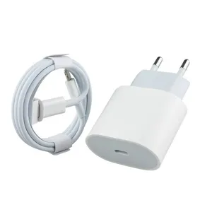 شارژر دیواری 20 وات مدل MAX به همراه کابل لایتنینگ