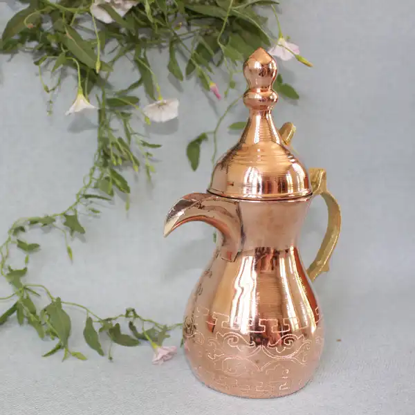 قهوه جوش مسی مدل عربی لیزری کد ZH212.3