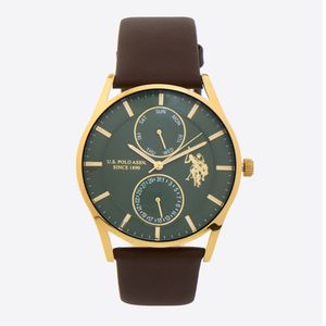 ساعت مچی عقربهای کوارتز مردانه یو اس پولو مدل 4904 GR