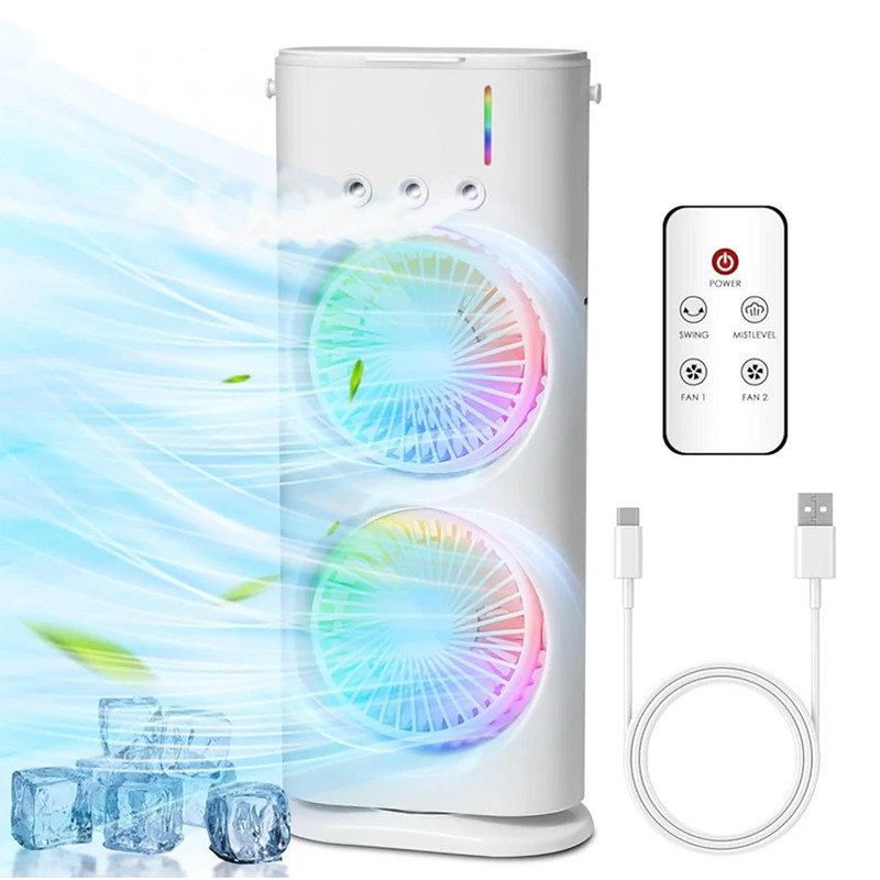 پنکه رومیزی مدل دو فن FH-666