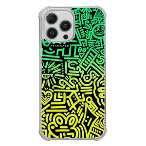 AKAM AMC-WTA13PROMAX-DOODLE16 Cover For Apple iPhone 13 Pro Max