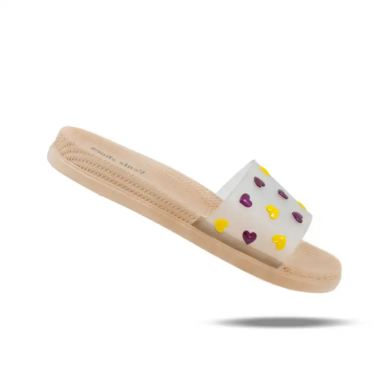 دمپایی زنانه مدل دل آرام کد 580