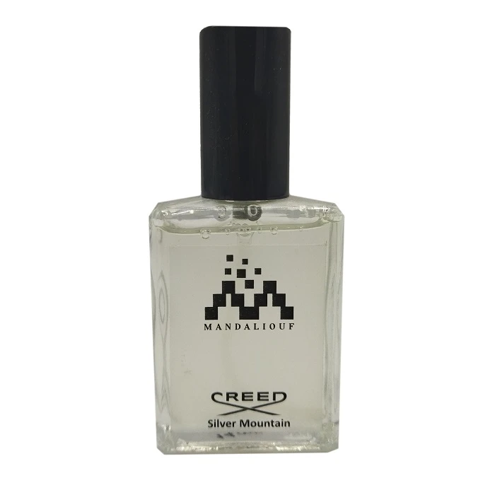 عطر جیبی مردانه مندلیف مدل کرید سیلور مانتین حجم 15 میلی لیتر