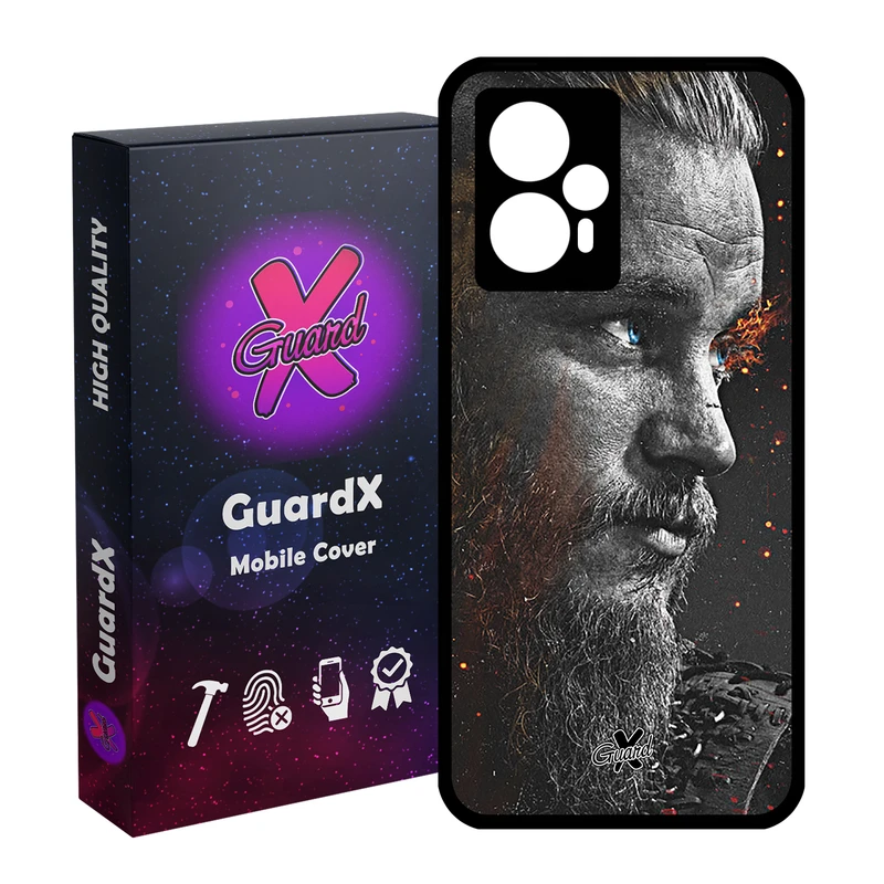 کاور گارد ایکس طرح Ragnar مدل Glass10204 مناسب برای گوشی موبایل شیائومی Poco F5/Redmi Note 12 Turbo