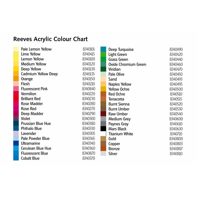 رنگ اکریلیک ریوز مدل Titanium حجم 75 میلی لیتر