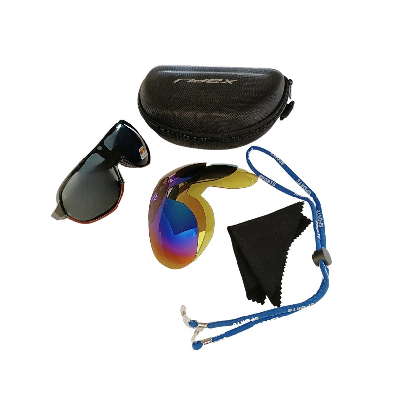 عینک دوچرخه سواری مدل 4 لنز Polarized کد BE1113