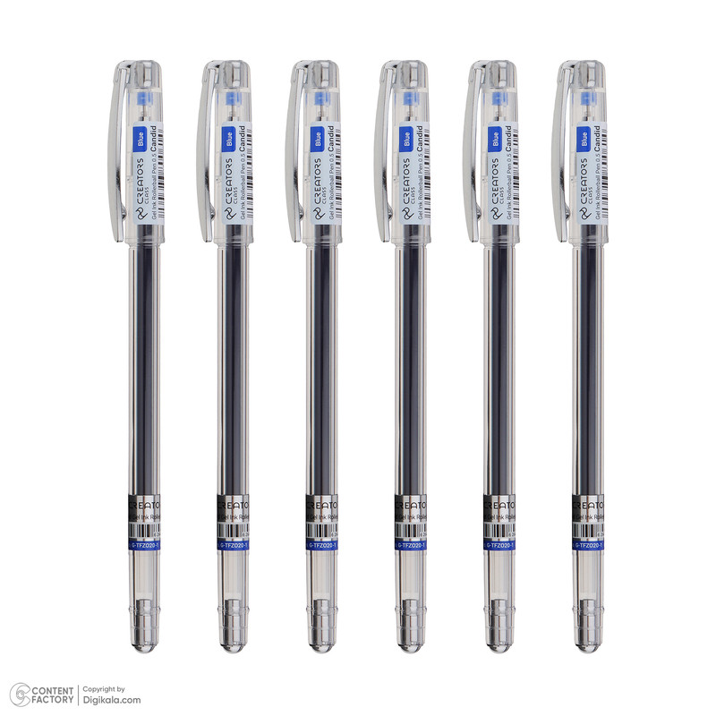 روان نویس کریتورز کلاس مدل کاندید بسته 6 عددی