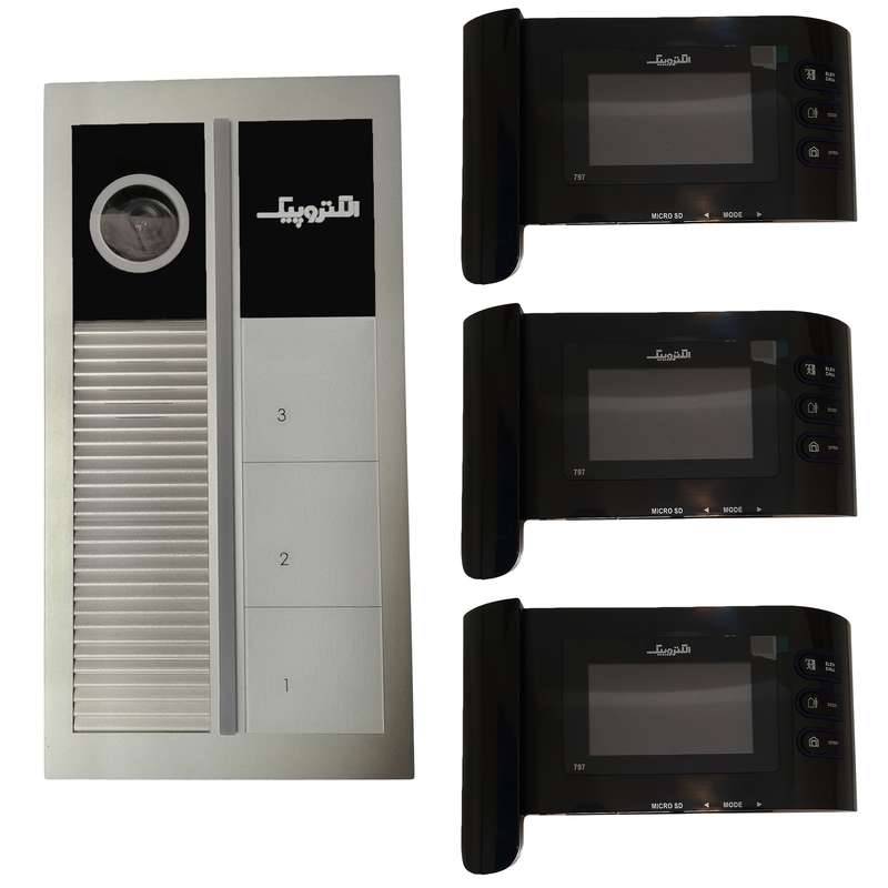دربازکن تصویری الکتروپیک مدل 797 کد 1114 مجموعه 4 عددی