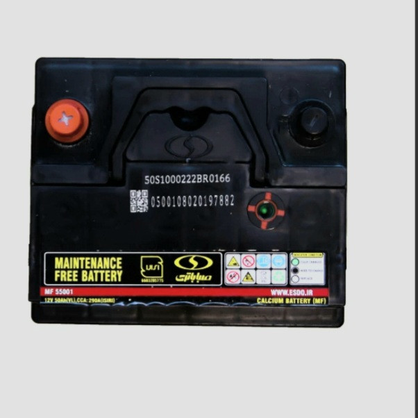 باتری اتمی خودرو صبا باتری مدل واریان 50آمپرL1