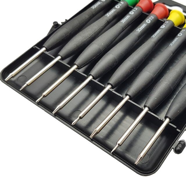 پیچ گوشتی موبایلی کد radco6108 بسته 8 عددی