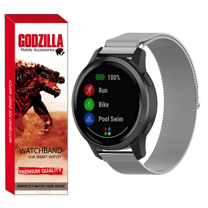 بند گودزیلا مدل Milanese مناسب برای ساعت هوشمند سامسونگ Galaxy Gear S2 / S2 Classic 