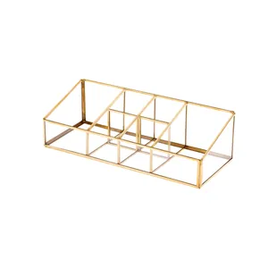 استند لوازم آرایشی شیشه ای مدل Sections کد BT2511