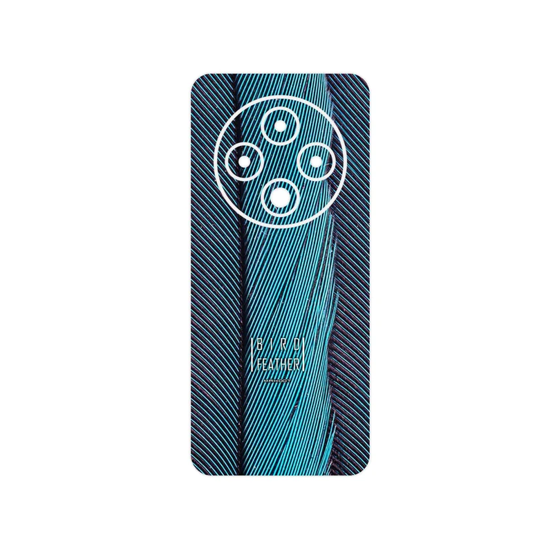 برچسب پوششی ماهوت مدل Turquoise feathers مناسب برای گوشی موبایل شیائومی Redmi 14C