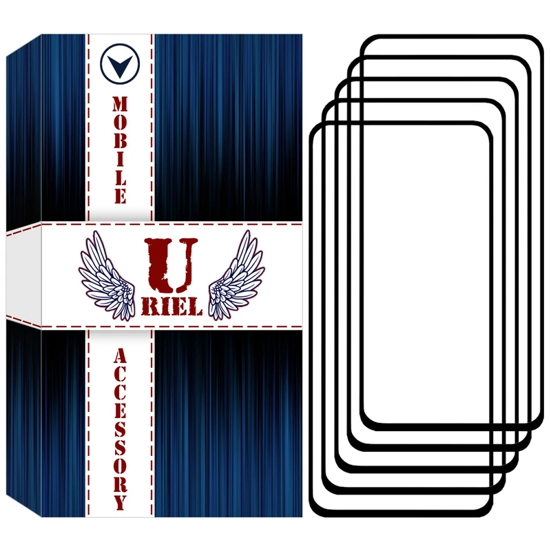 محافظ صفحه نمایش سرامیکی یوریل مدل UCR مناسب برای گوشی موبایل شیائومی Redmi Turbo 4 Pro بسته پنج عددی