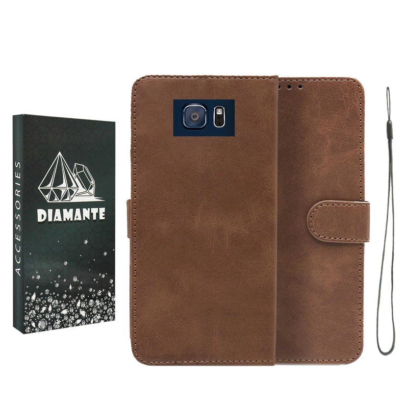 کیف کلاسوری دیامانته مدل Bandaviz Bk مناسب برای گوشی موبایل سامسونگ Galaxy Note 5 به همراه بند