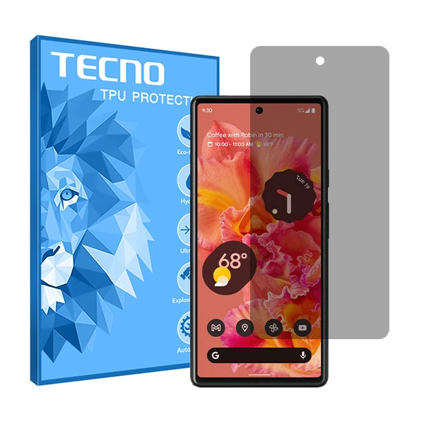 محافظ صفحه نمایش حریم شخصی تکنو مدل HyPRV مناسب برای گوشی موبایل گوگل Pixel 6a