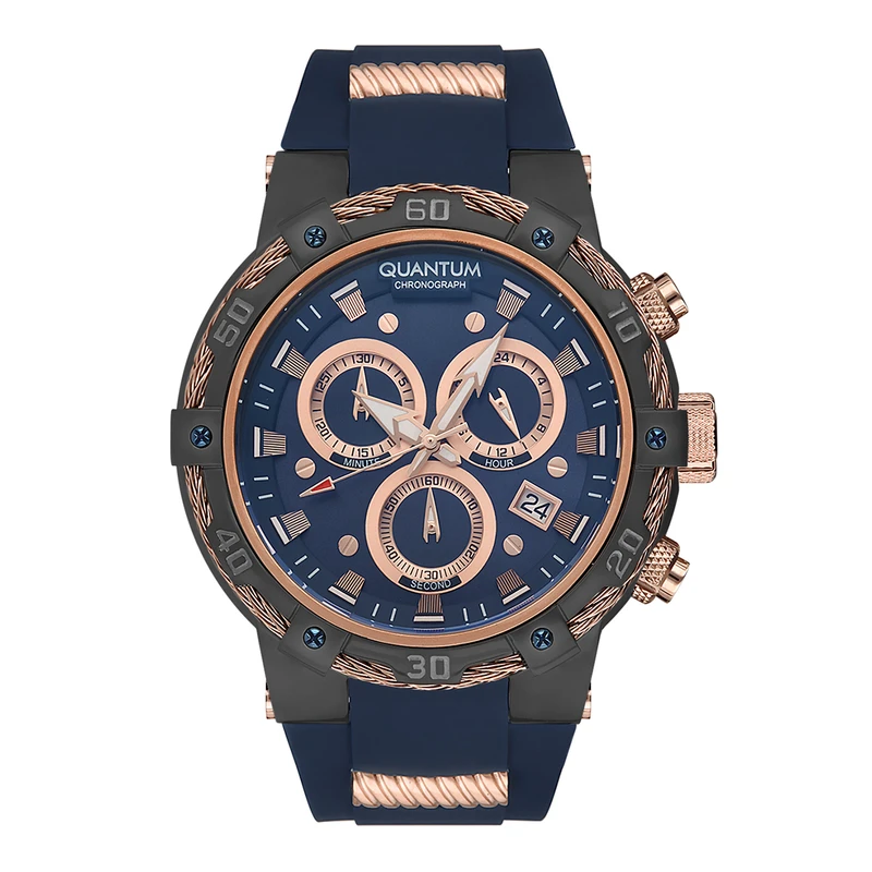 ساعت مچی عقربه ای مردانه کوانتوم مدل HNG688.090