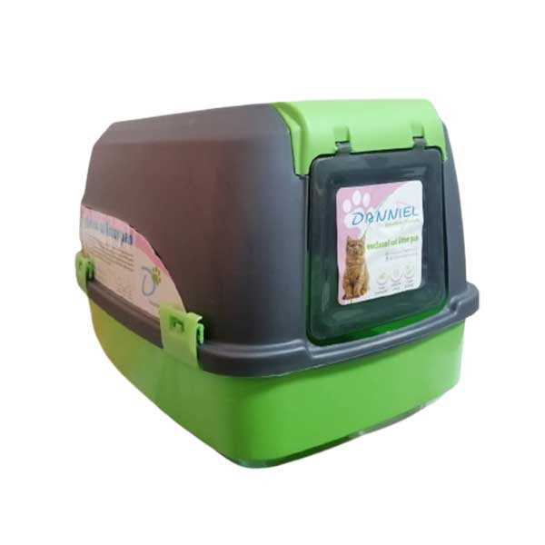 توالت و ظرف خاک گربه دنیل مدل مسقف