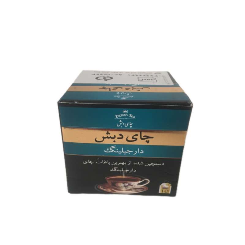 چاي كيسه اي دارجيلينگ دبش بسته ١٠ عددي
