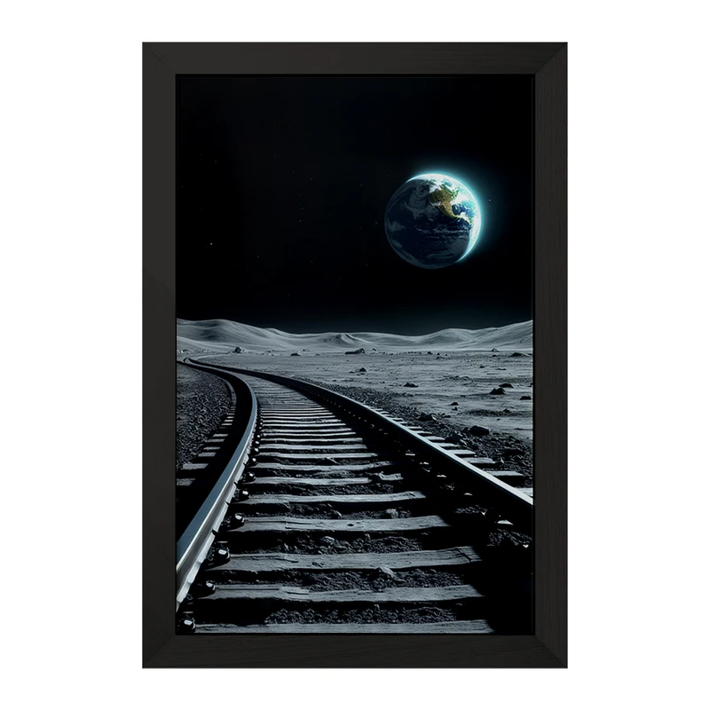 تابلو خندالو مدل ریل قطار کد F5298