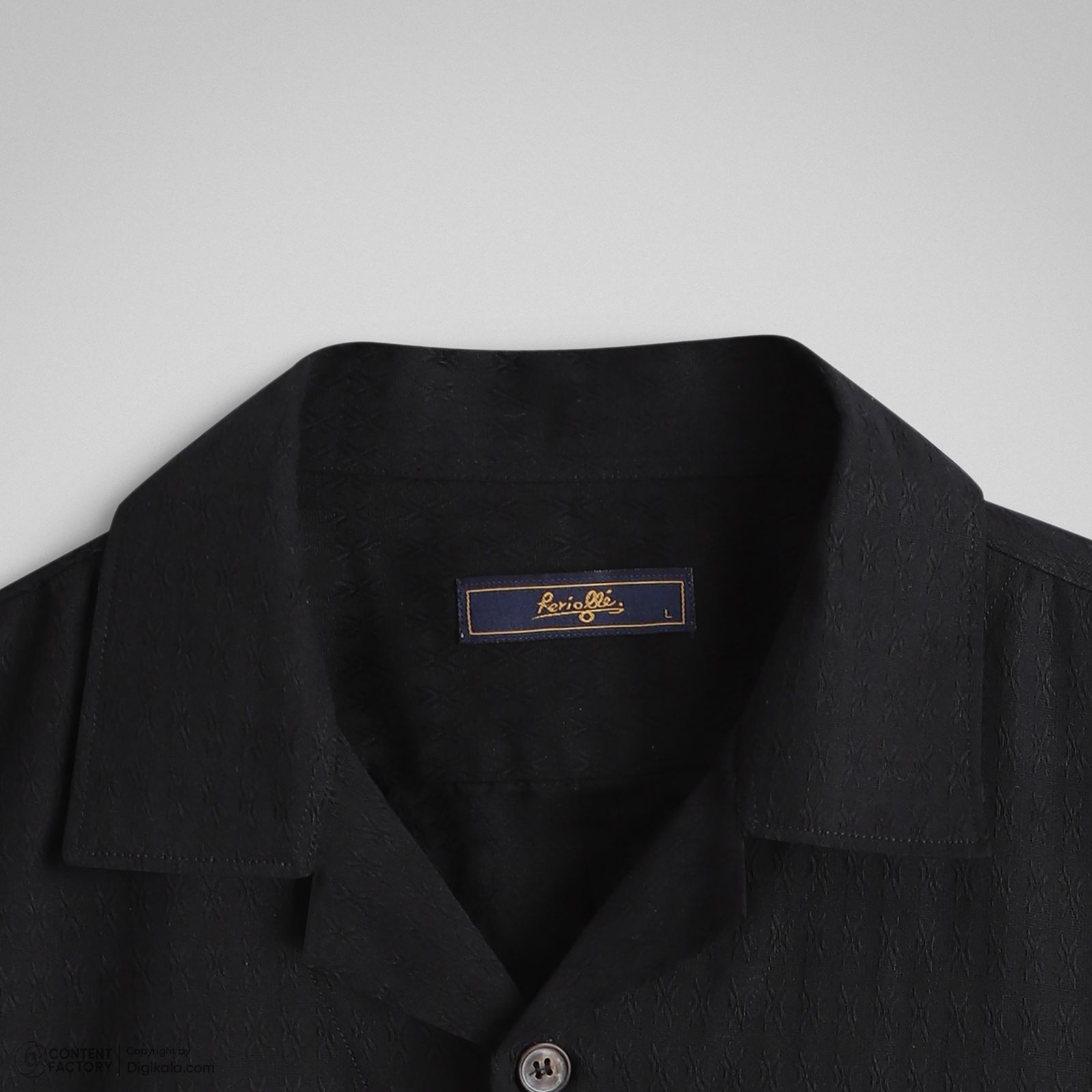 پیراهن آستین کوتاه یقه برگردان مردانه فریولی مدل 111210102 - - 4