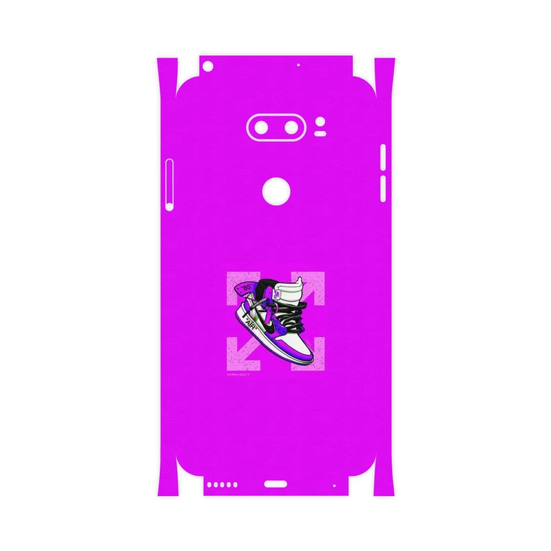 برچسب پوششی ماهوت مدل Nike Air Sneaker Digital Art-FullSkin مناسب برای گوشی موبایل ال جی V30