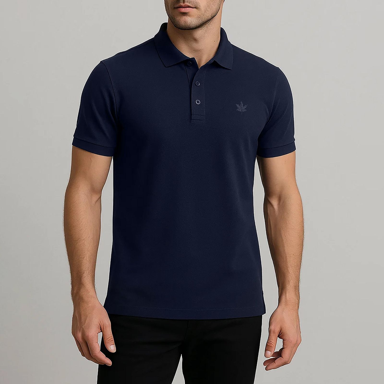 پولوشرت آستین کوتاه مردانه تریکو پاییزان مدل PB300 - - 14