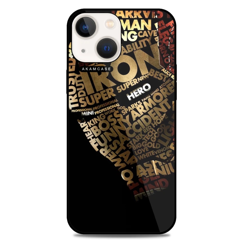 کاور آکام مدل AMC-WA13-IRON MAN14 مناسب برای گوشی موبایل اپل iPhone 13