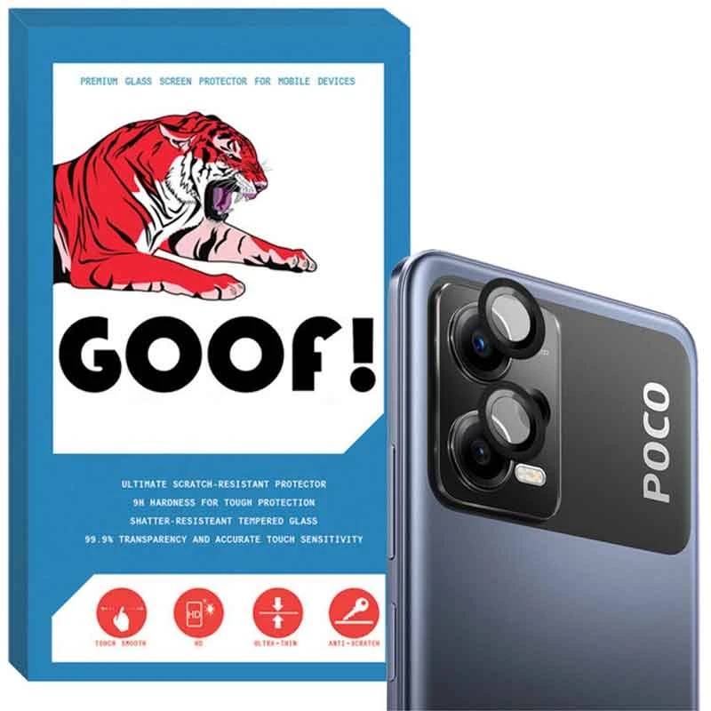 محافظ لنز دوربین گوف مدل رینگی مناسب برای گوشی موبایل شیائومی Poco X5 Pro 5G