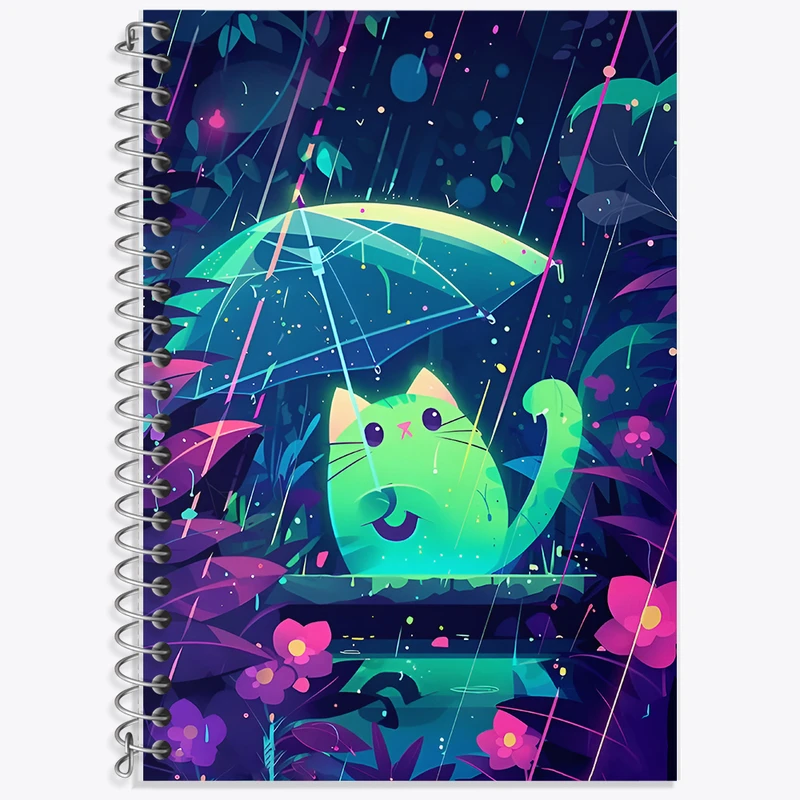 دفتر نت موسیقی 50 برگ خندالو طرح گربه بامزه کد N4305