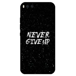 Megafone Never give up 1871 Cover For Xiaomi Mi 6