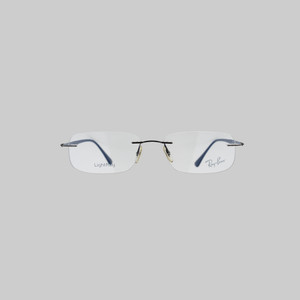 فریم عینک طبی مستطیلی مردانه ری بن مدل 0RX8704-1000 مناسب برای صورت مثلث، گرد، قلب و بیضی