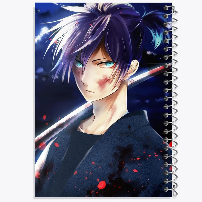 دفتر مشق 50 برگ خندالو مدل یاتوگامی انیمه نوراگامی   کد 12709