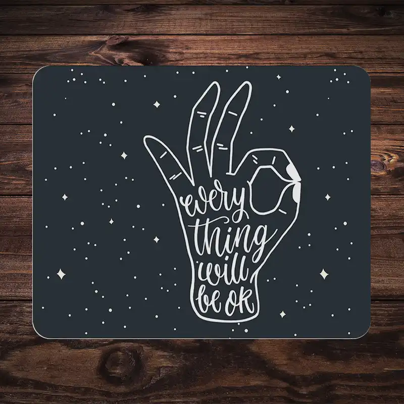 ماوس پد طرح انگیزشی کد P100299