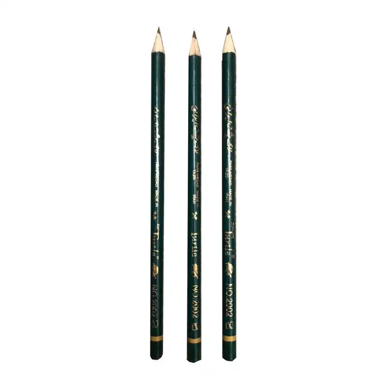 مداد مشکی لاک پشت مدل 2002 بسته 3 عددی