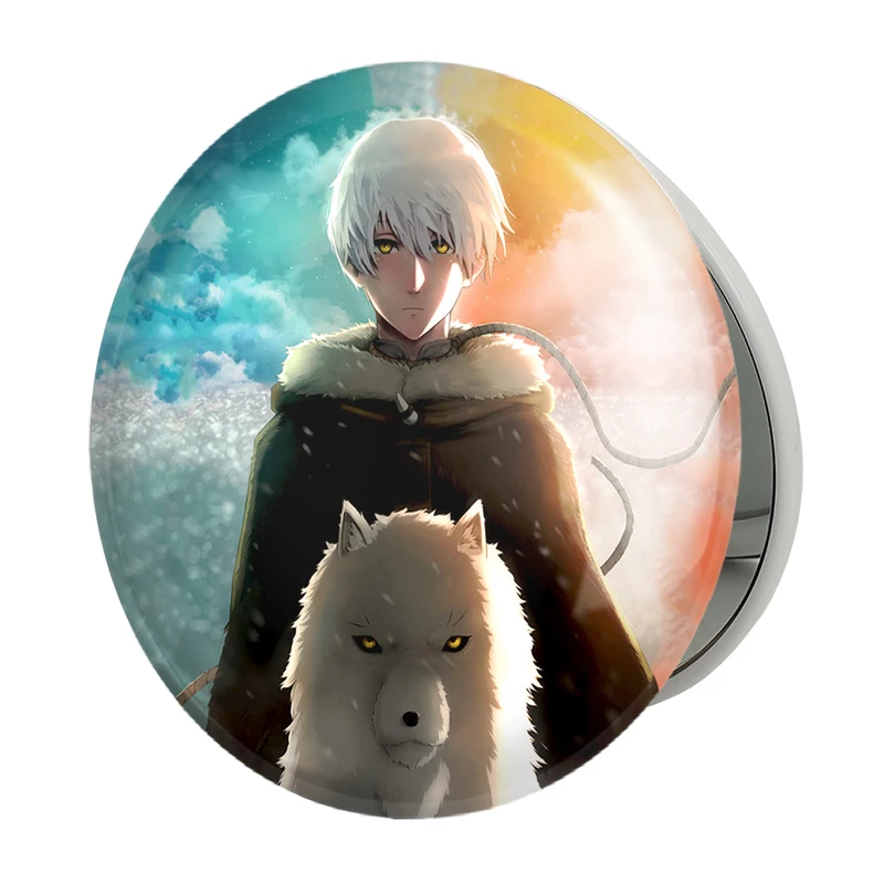 آینه جیبی خندالو طرح فوشی انیمه به تو ای ابدی مدل تاشو کد 15707 